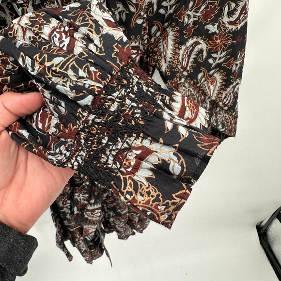 CLEOBELLA NWT Carolyn Paisley Print Mini Dress // L - Picture 10 of 16